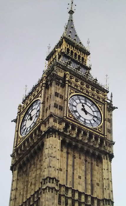 ロンドン市内の『ビッグ・ベン』
