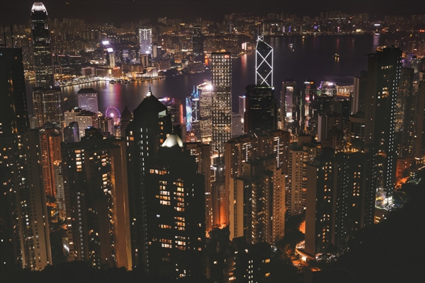 100万ドルの夜景 香港