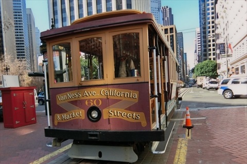 サンフランシスコ ケーブルカー