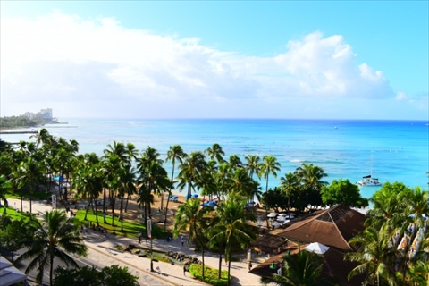 ハワイ ワイキキビーチ