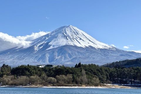 富士山と河口湖