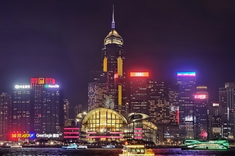 香港の夜景