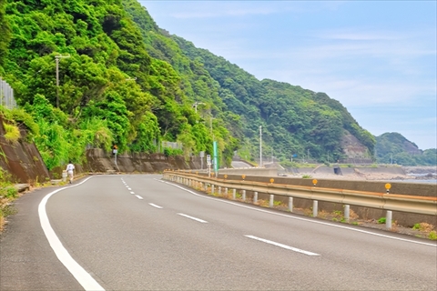 四国・高知・海沿いのお遍路道