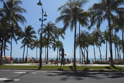 ホノルルの風景